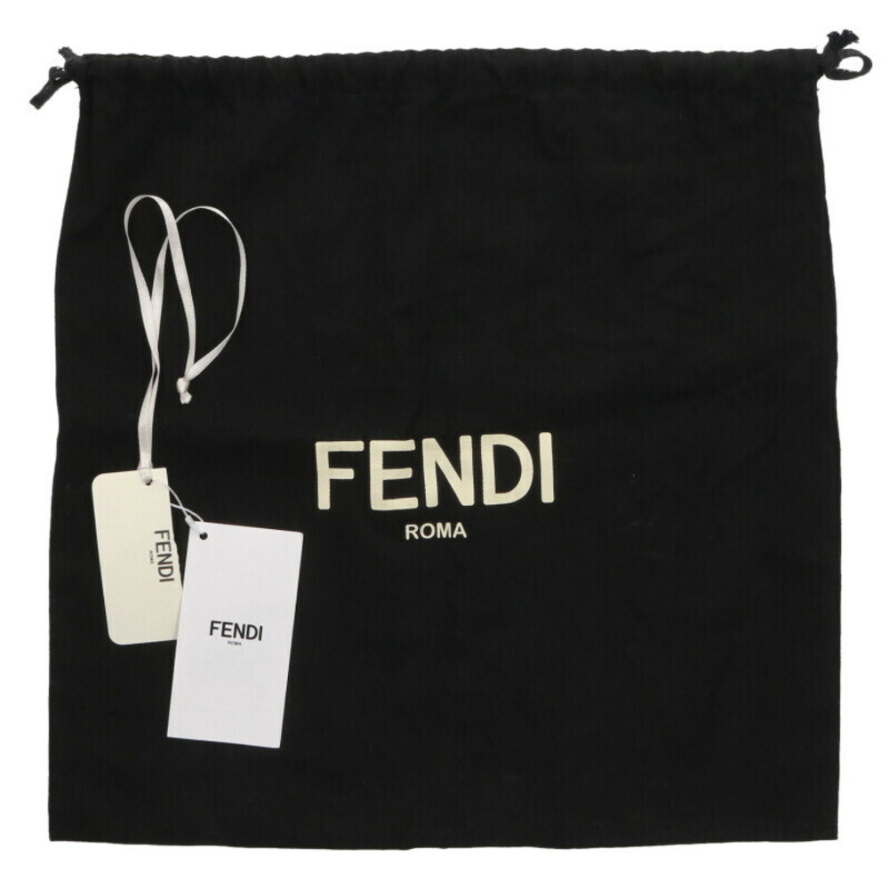 FENDI Peekaboo ICUX Cross Leather Shoulder Bag Purple - Picture 5 of 5